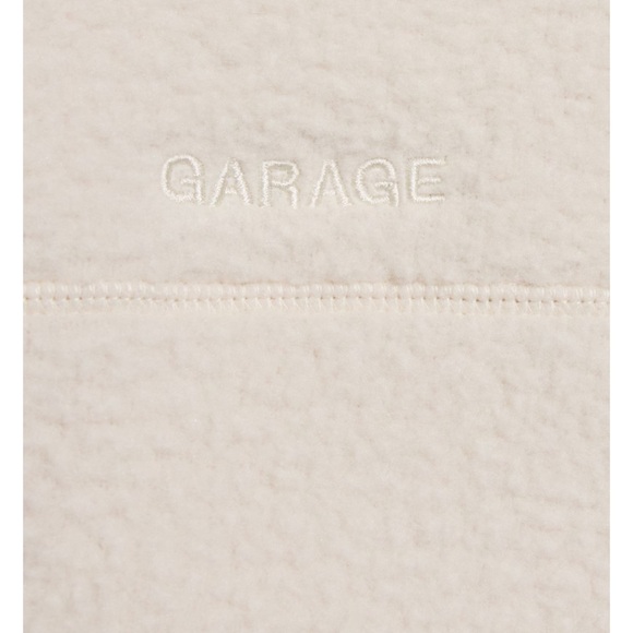 GARAGE Sherpa Fleece Full Zip Jacket Perfect Pearl NWT Size L-XL - Picture 4 of 4